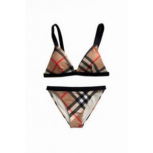 Burberry Beige Vintage Check Triangle Bikini – Size M (NWT)